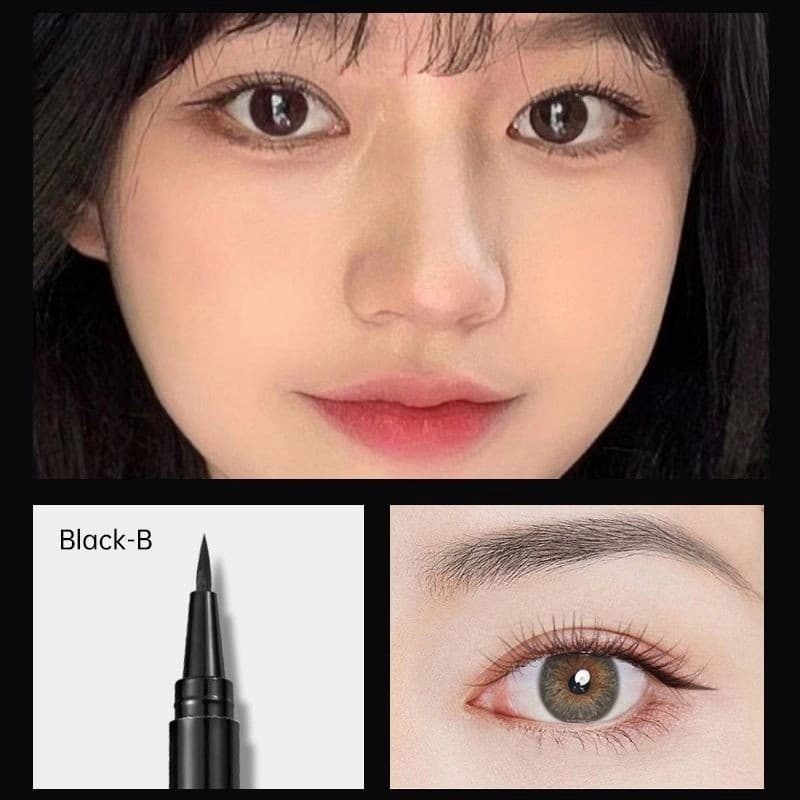 YTL EyeLiner อายไลเนอร์ เนื้อลิขวิด กันน้ํา ติดทนนาน แห้งเร็ว 2 สี รูปที่ 3
