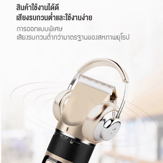 ที่ตัดขนแมว ปัตตาเลี่ยนตัดขนสุนัขและขนสัตว์ เครื่องตัดขน ชุด12ชิ้น ปัตตาเลี่ยนไร้สาย ใบมีดเซรามิก ตัดขนสุนัข USB รูปที่ 6