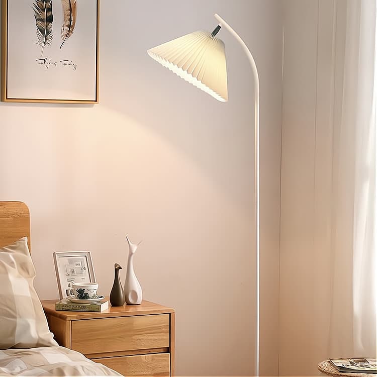 LICOโคมไฟIKEA โคมไฟตั้งพื้นแบบพับเก็บ ปรับหัวได้ หลอดไฟ3สี รูปที่ 4