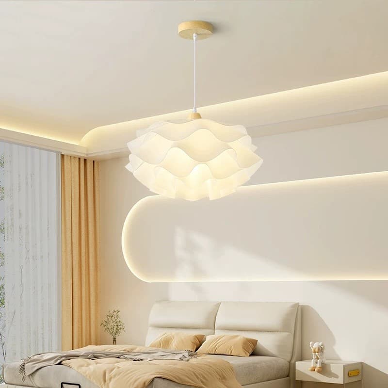 โคมไฟระย้า Led สไตล์นอร์ดิกโมเดิร์น สําหรับตกแต่งห้องนอน ห้องนั่งเล่น รูปที่ 5