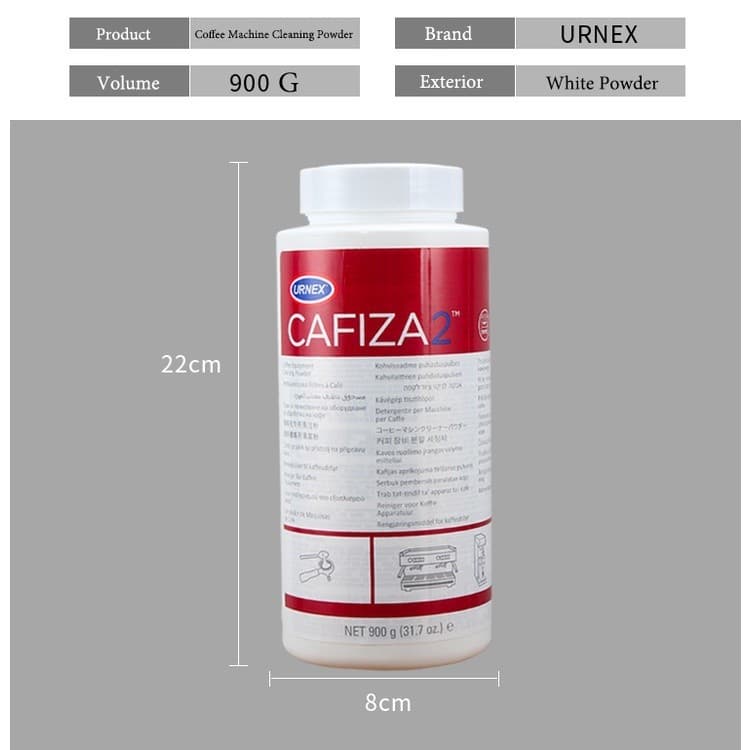 cafiza ผงล้างหัวชง ผงทำความสะอาดหัวชง USA ของแท้ ขนาด900 ผงล้างเครื่องชงกาแฟ รูปที่ 8