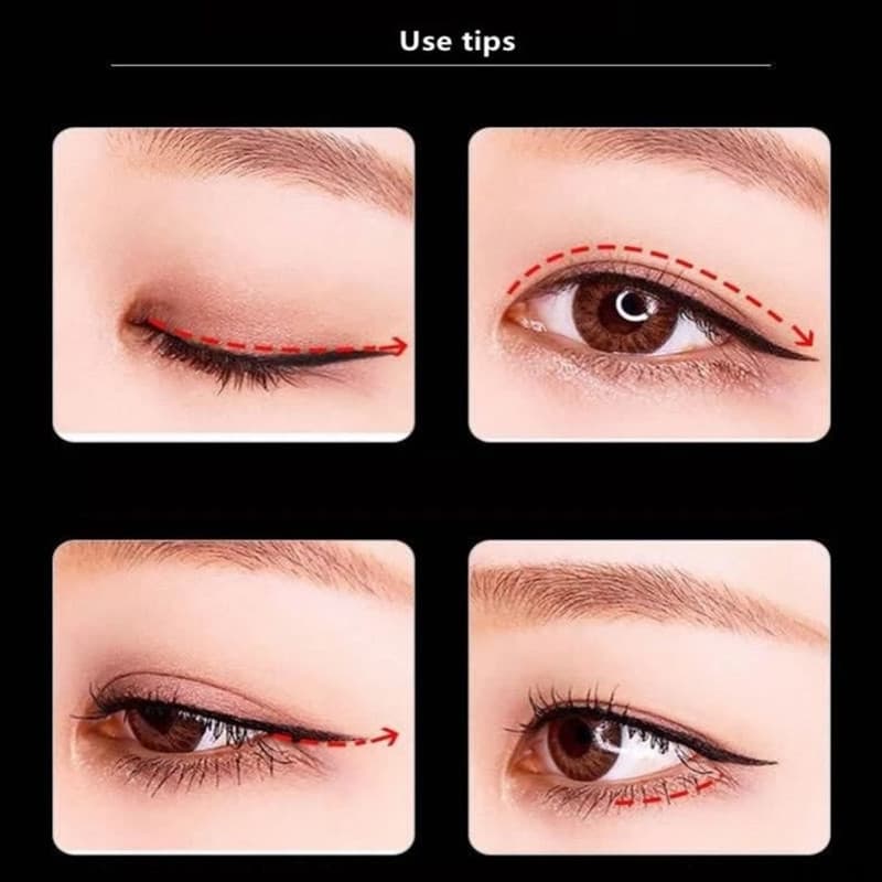 YTL EyeLiner อายไลเนอร์ เนื้อลิขวิด กันน้ํา ติดทนนาน แห้งเร็ว 2 สี รูปที่ 4