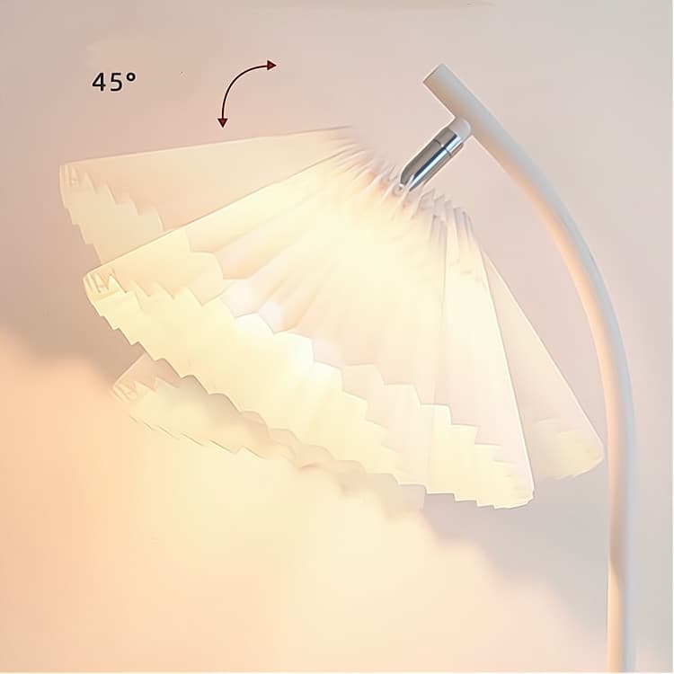 LICOโคมไฟIKEA โคมไฟตั้งพื้นแบบพับเก็บ ปรับหัวได้ หลอดไฟ3สี รูปที่ 3