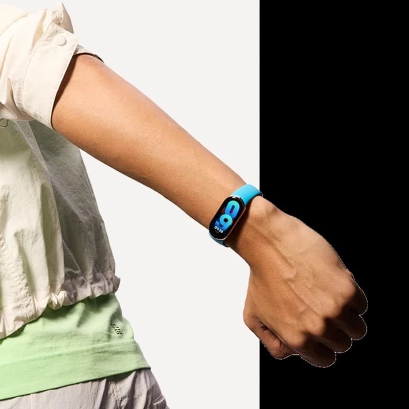 สายกีฬา for Xiaomi Smart Band 10 9 8 สายยางเปลี่ยนซิลิโคน for Mi Band 10 9 8 NFC Smartwatch รูปที่ 3