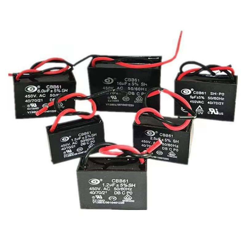 คาปาซิเตอร์ คาปาซิเตอร์พัดลม Capacitor อะไหล่พัดลม ขนาด 0.47uF - 8.0uF รูปที่ 2