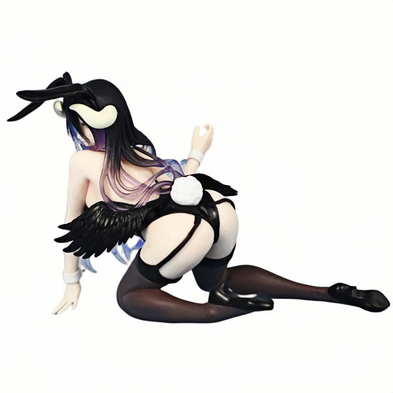 ฟิกเกอร์อนิเมะนเรศวรเดสก์ท็อปขนาด 10 ซม. Albedo Bunny Ver. คอลเลกชันรูปการกระทําพีวีซีรุ่นผู้ใหญ่ของเล่นแฟนเพื่อนของขวัญวันเกิด รูปที่ 6