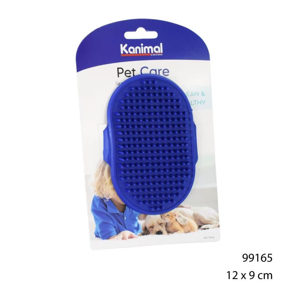 Kanimal Shower Brush แปรงอาบน้ำซิลิโคน แปรงนวดขน ใช้ผ่อนคลาย สำหรับสุนัขและแมว ขนาด 26x12 ซม. รูปที่ 2