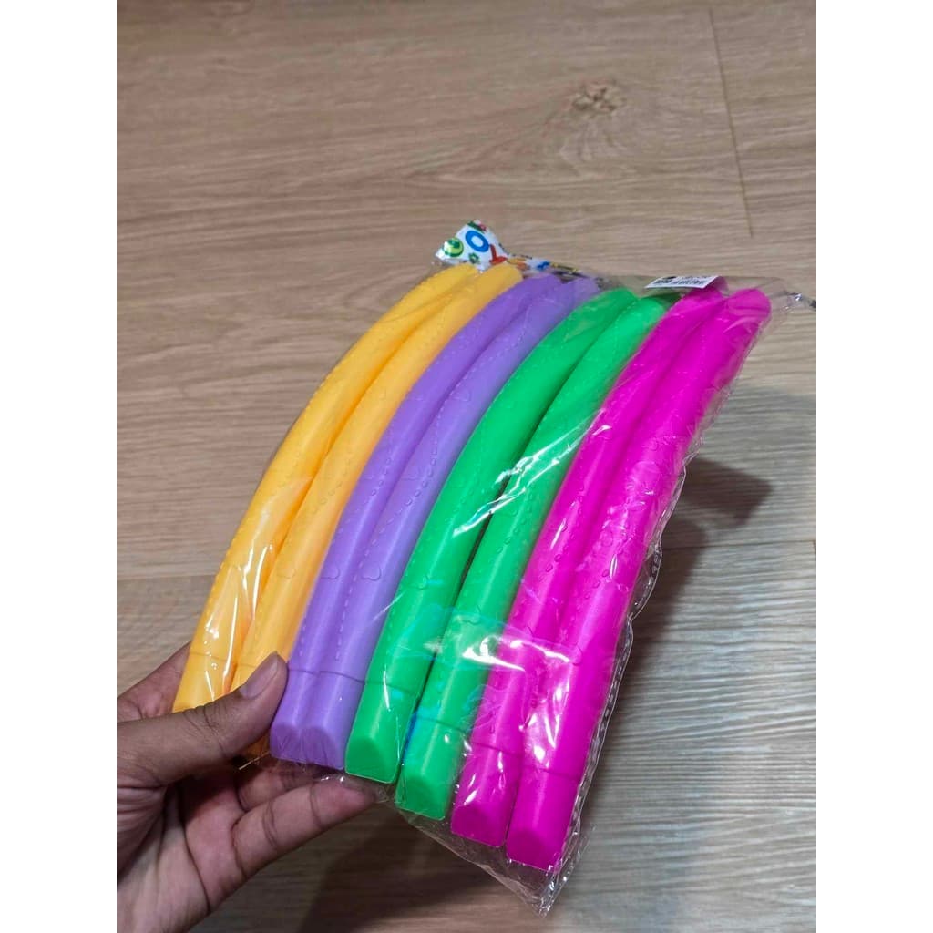 ฮูลาฮูป ฮูลาฮูปพลาสติก ฮูลาฮูปเด็ก แบบต่อ ชุด 8ท่อน ถอดประกอบได้ง่าย รูปที่ 5