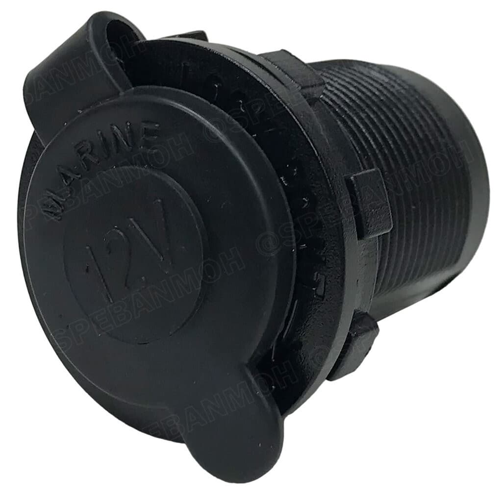 CLTF-006 เต้ารับ DC Socket 12V 24V 20A Max สำหรับปลั๊กจุดบุหรี่ Cigarette Lighter Socket with protective ca... รูปที่ 6