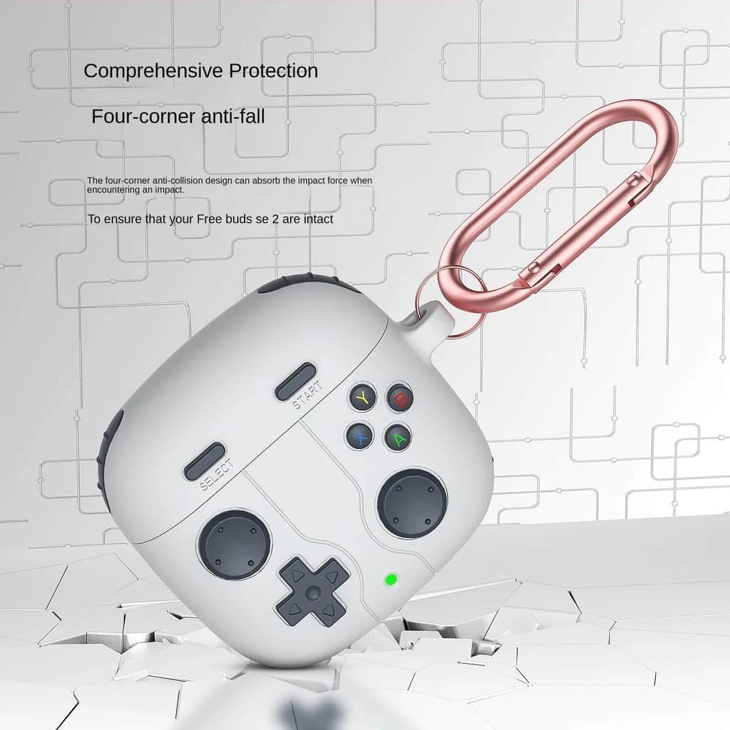 กรณีสําหรับ Huawei FreeBuds SE 2 Capa 3D เกมคอนโซลออกแบบหรูหราซิลิโคนเหลว รูปที่ 4