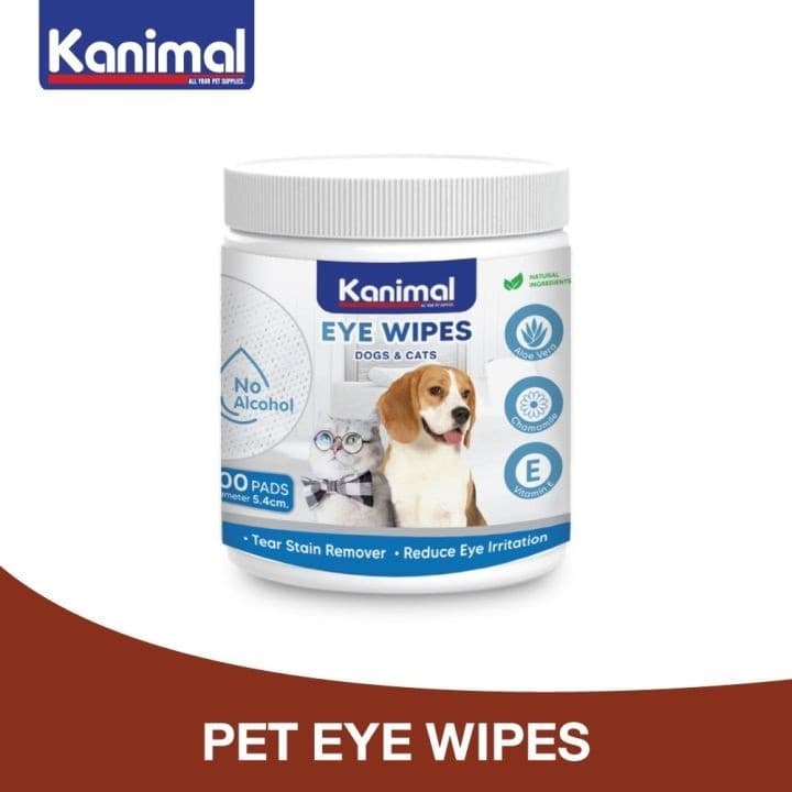 Kanimal Wipes แผ่นเปียกเช็ดทำความสะอาด ฟัน/ตา/หู สำหรับสุนัขและแมว อ่อนโยน ใช้สะดวก รูปที่ 5