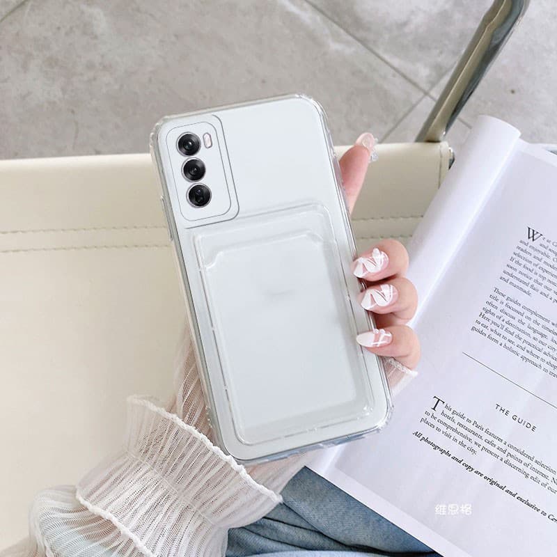 ใหม่ปลอกใสสําหรับOPPO Reno 15 Pro Max 5G 15F 14 Pro 14F 13 13F 12F 11F 5G 2025 การ์ดกระเป๋านุ่มกันกระแทกเลนส์ฝาครอบป้องกันReno15ProMax Reno14Pro Reno15Fเคสโทรศัพท์ รูปที่ 3