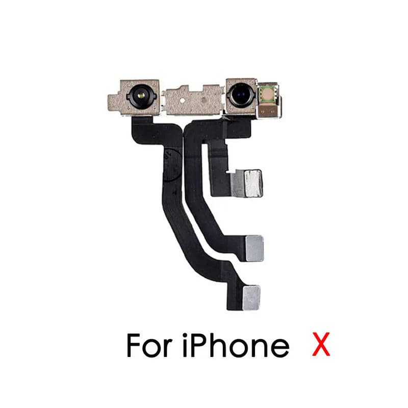 กล้องหน้าสําหรับโทรศัพท์ X XR XS Max Face กล้อง Proximity Sensor Flex Cable Repair อะไหล่ รูปที่ 3