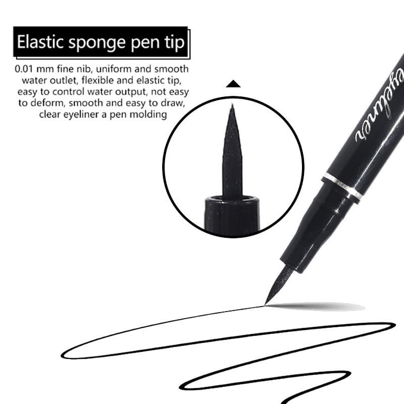 YTL EyeLiner อายไลเนอร์ เนื้อลิขวิด กันน้ํา ติดทนนาน แห้งเร็ว 2 สี รูปที่ 6