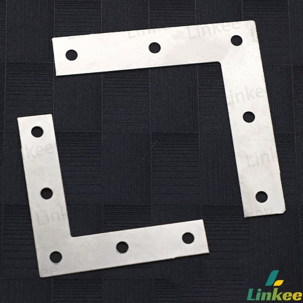 Linkee 1 ชิ้น เหล็กฉากยึดปานประตู ฉากเข้ามุม เจาะรู ตัว L ตัว T ขนาด ขนาดต่างๆ Bracket Support Brace รูปที่ 6