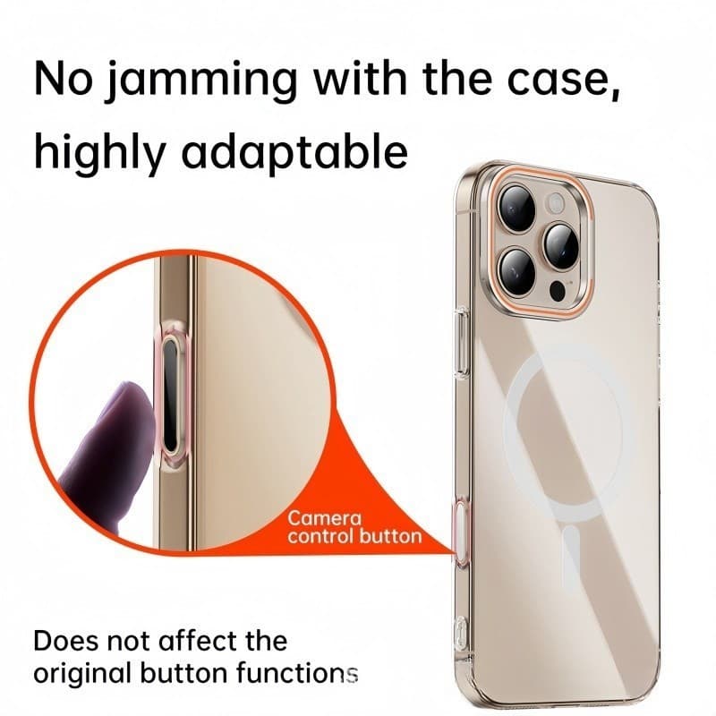 ปุ่มควบคุมกล้องสําหรับ iPhone 16 17 Series สมาร์ทกล้องด้านข้างฟิล์มป้องกัน Touch Control ใช้งานร่วมกับ iPhone 16 17 Pro Max 16Plus 17AIR รูปที่ 3