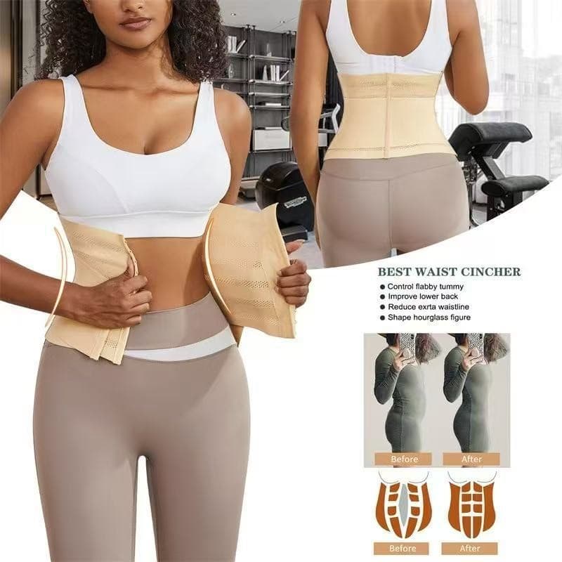 พร้อมแล้ว เข็มขัดรัดเอว ปรับเปลี่ยนท่าทาง Body Shaper ปรับเปลี่ยนท่าทาง การป้องกันเอว ยืดหยุ่น สลิม กระชับสัดส่วน รูปที่ 2