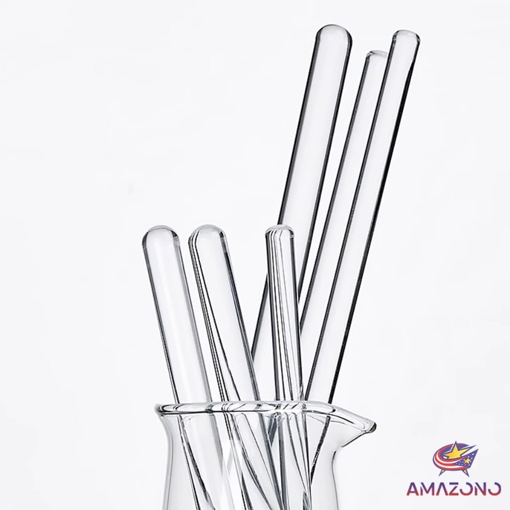 Amaz แท่งแก้วคนสาร ขนาด 10, 20, 30cm สำหรับวิทยาศาสตร์ ห้องปฏิบัติการ วิทยาศาสตร์ศึกษา glass stirring rod รูปที่ 6