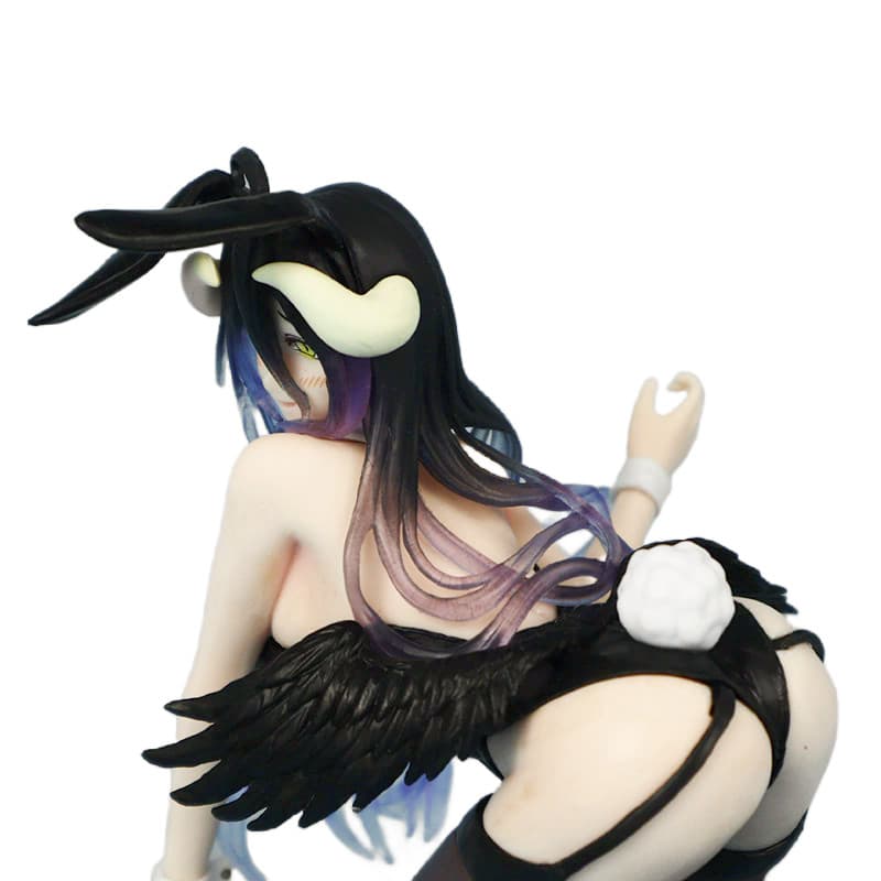ฟิกเกอร์อนิเมะนเรศวรเดสก์ท็อปขนาด 10 ซม. Albedo Bunny Ver. คอลเลกชันรูปการกระทําพีวีซีรุ่นผู้ใหญ่ของเล่นแฟนเพื่อนของขวัญวันเกิด รูปที่ 5
