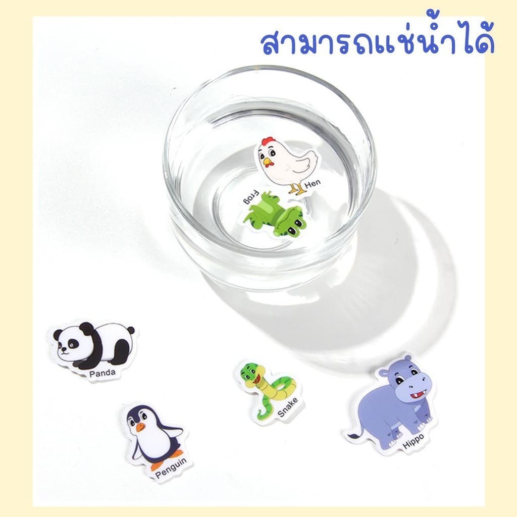 หนังสือสติ๊กเกอร์เสริม IQ สติ๊กเกอร์ลอกติดซ้ำได้ สติ๊กเกอร์กันน้ำ ไม่ทิ้งคราบกาว พร้อมภาพเสริมจินตนาการ รูปที่ 4