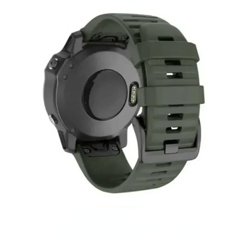 26 มม.22 มม.Quick Fit สายซิลิโคนสําหรับ Garmin Fenix 6X 6 7S 7X 7 Pro 47 51 มม.5X Epix Gen 2 forerunner 935 forerunner 945 สายนาฬิกาสร้อยข้อมือ รูปที่ 7