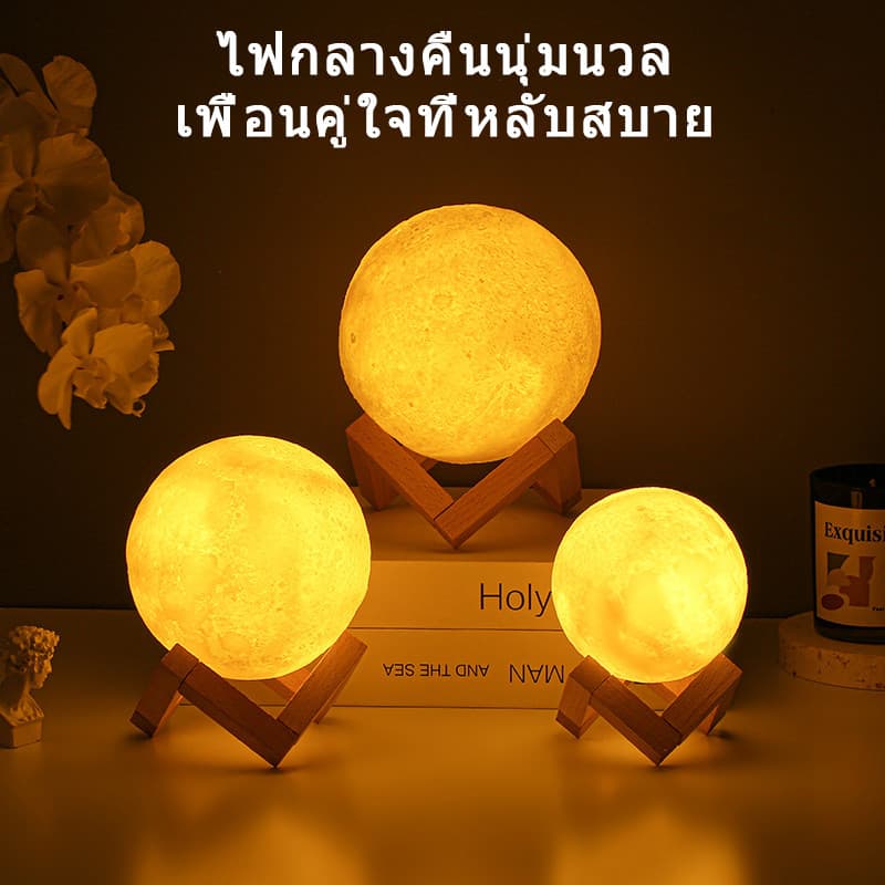 DIY โคมไฟข้างเตียง เพิ่มบรรยากาศห้องนอน ไฟข้างเตียงแบบนุ่มนวล สบายตา ไฟกลางคืนแบบนุ่มนวล เต็มไปด้วยดวงดาว รูปที่ 1
