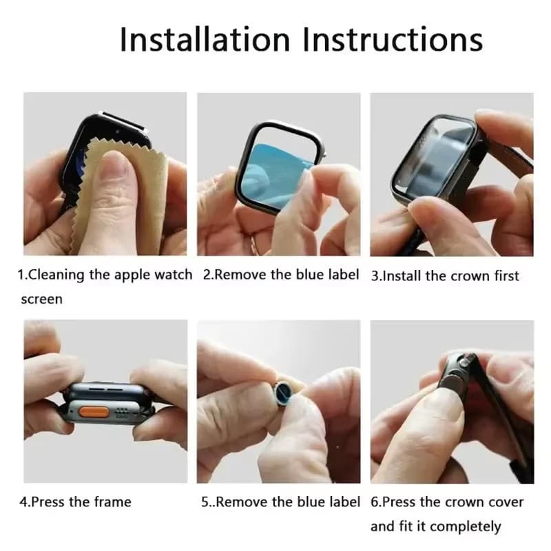 อัพเกรดเป็น Ultra กรณี for Apple Watch IWatch SE 3 Series 11 10 9 8 7 46 มม 41 มม 45 มม 38 มม 40 มม 42 มม 44 มม รูปที่ 9