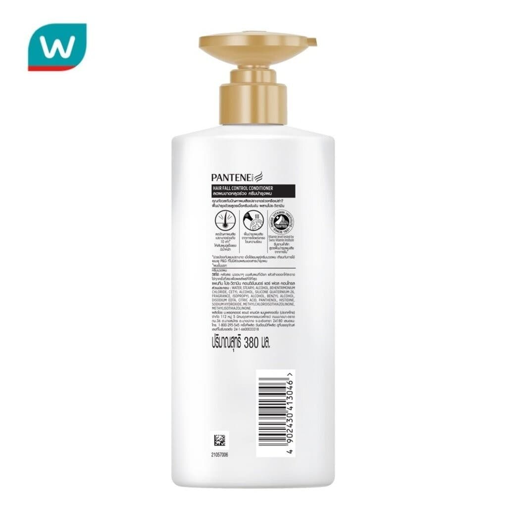 Pantene แพนทีน คอนดิชั่นเนอร์ โปร-วิตามิน แฮร์ ฟอล คอนโทรล 340 มล. รูปที่ 2