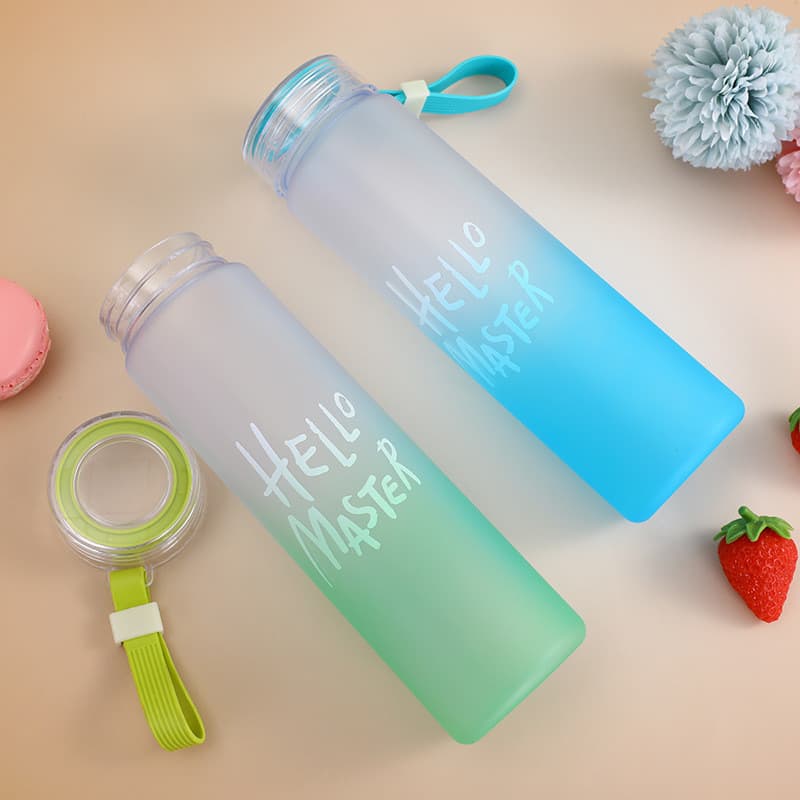 ทำจากวัสดุPET/ กระบอกน้ำพลาสติก กระบอกน้ำดื่มBOTTLEแบบหนา 480ml รูปที่ 3