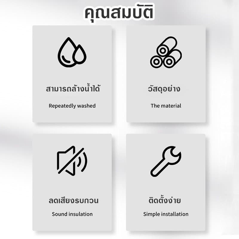 YTL ที่ปิดช่องบานประตู คิ้วกั้นประตู ที่กั้นประตูกันฝุ่น กันแมลง กันแอร์ออก คิ้วขอบประตู ที่กั้นประตู ที่สอดประตู รูปที่ 9