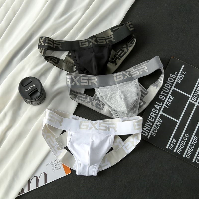 ใหม่ๆกางเกงในชายsexy GXSR รุ่นJockstrap ผ้าฝ้าย รูปที่ 1