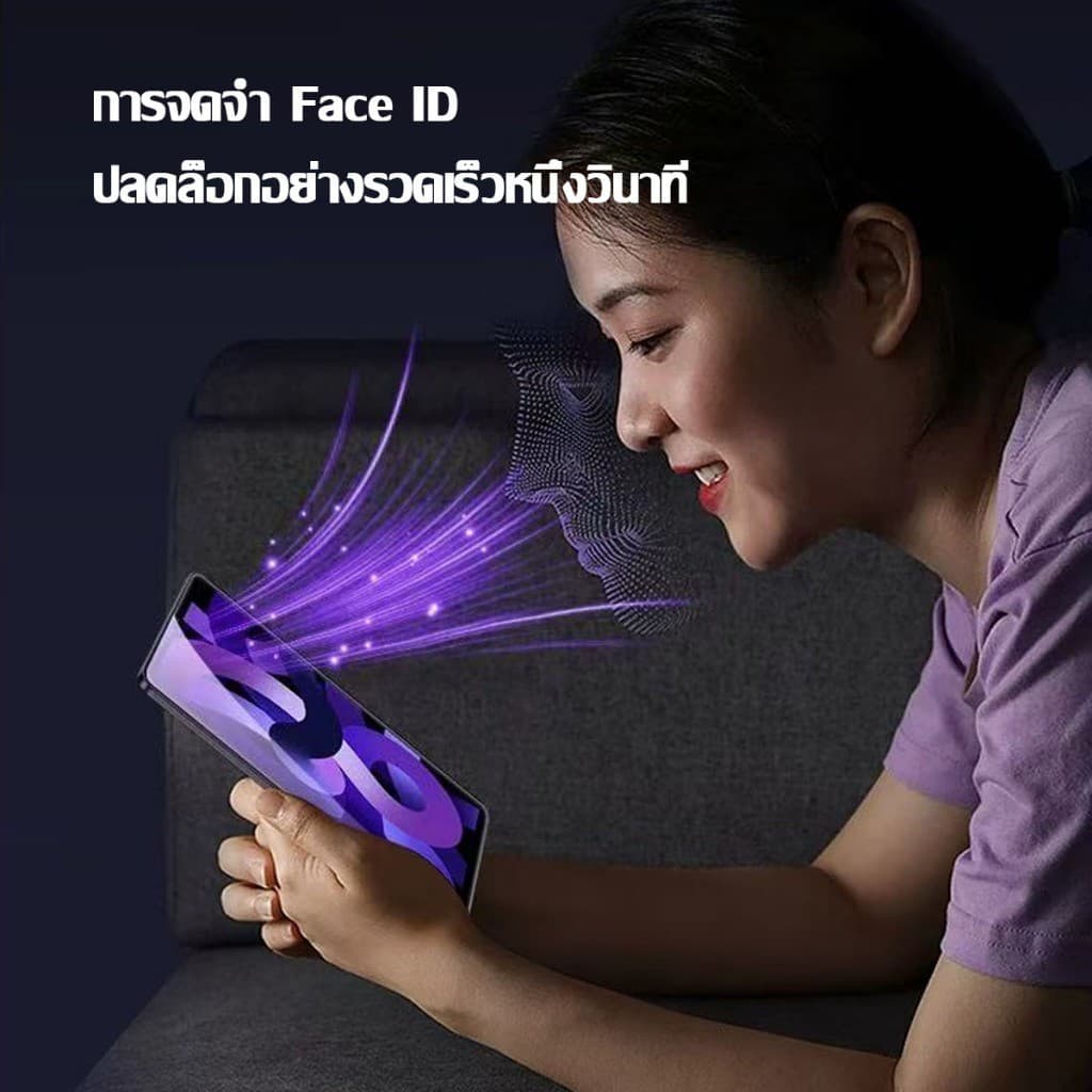 ฟิล์มกระจกนิรภัย ป้องกันแสง Air4 Air5 10.9 Pro11 2018/20/21/22 Gen7/8/9 10.2 air6 11 2024 Gen10 2022 ฟิล์มกันรอยไอแพด รูปที่ 9