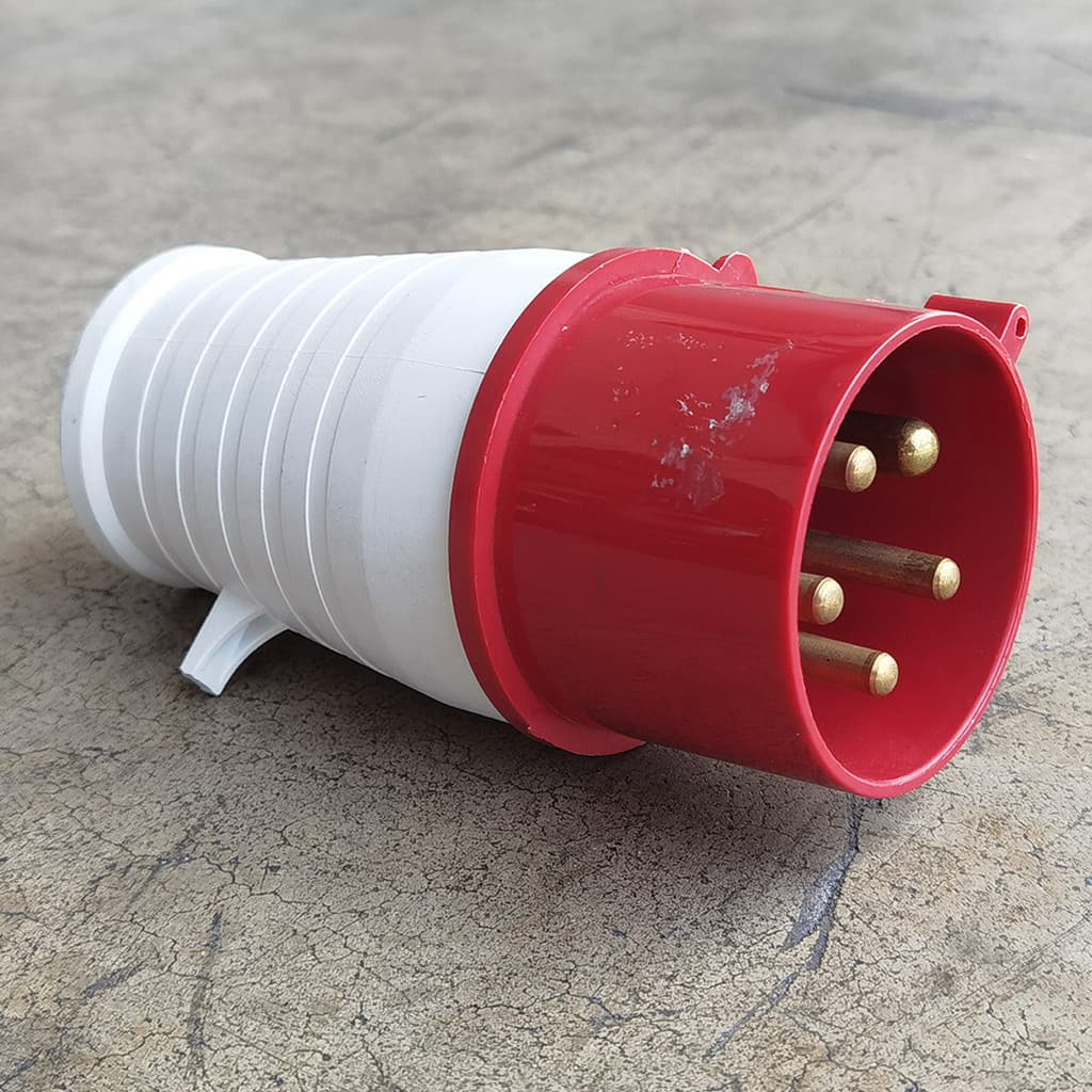 พาวเวอร์ปลั๊ก 3สาย 5ขา 32A รุ่น P1-025-6H SUMO 3P+N+E 16A 380V 3 Phase IP67 รูปที่ 4