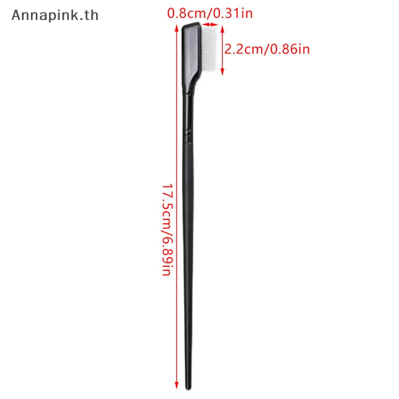 Annapink.th 1PC หวีขนตาแปรงคิ้วโลหะเครื่องมือมาสคาร่าแยก Lash เครื่องมือเครื่องสําอาง EN รูปที่ 6