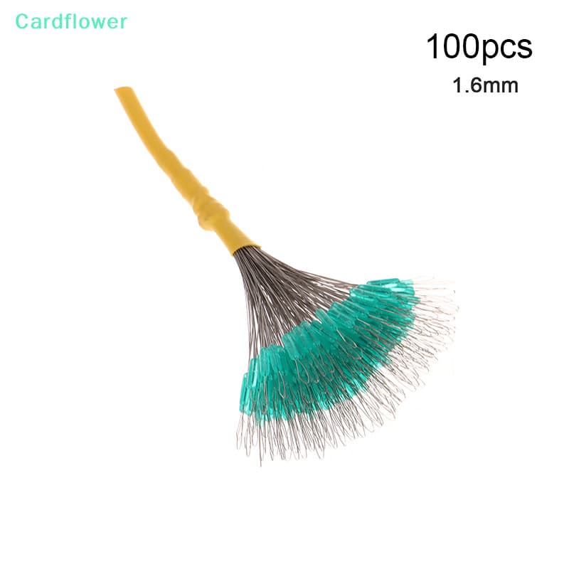 <Cardflower> 100 ชิ้น S/SS/SSS/M/L/LL Anti-wrap Beans Float ตกปลา Bobber ซิลิโคน Stopper Space Bean Connector สายตกปลา Tackle บนขาย รูปที่ 7