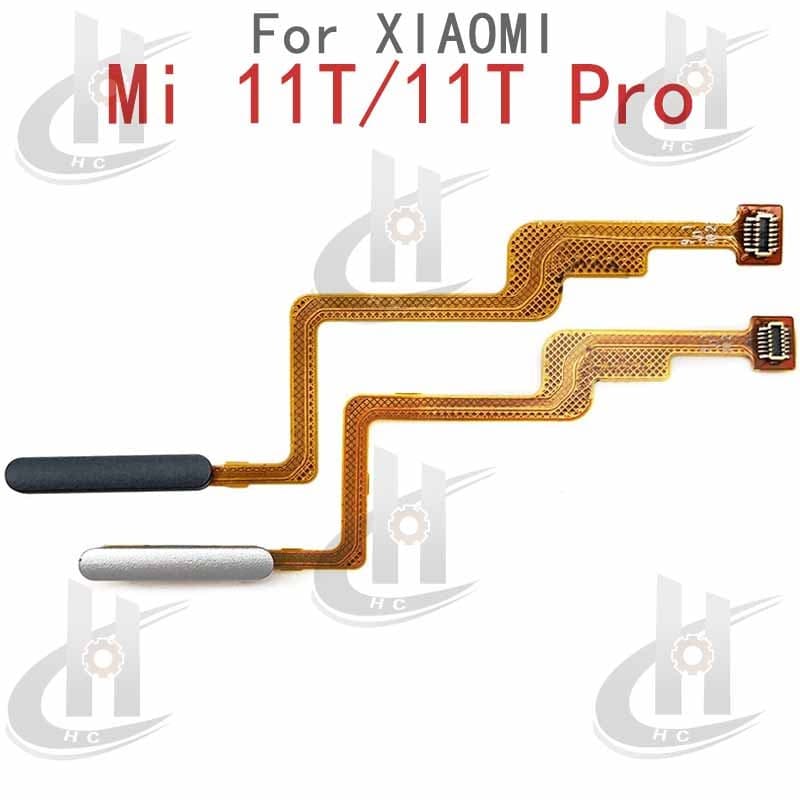 มาพร้อมกับฟังก์ชั่นลายนิ้วมือ Touch Sensor Finger Power Switch ON OFF ปุ่มด้านข้าง Key Flex Cable สําหรับ Xiaomi Mi 11T / 11T Pro รูปที่ 1