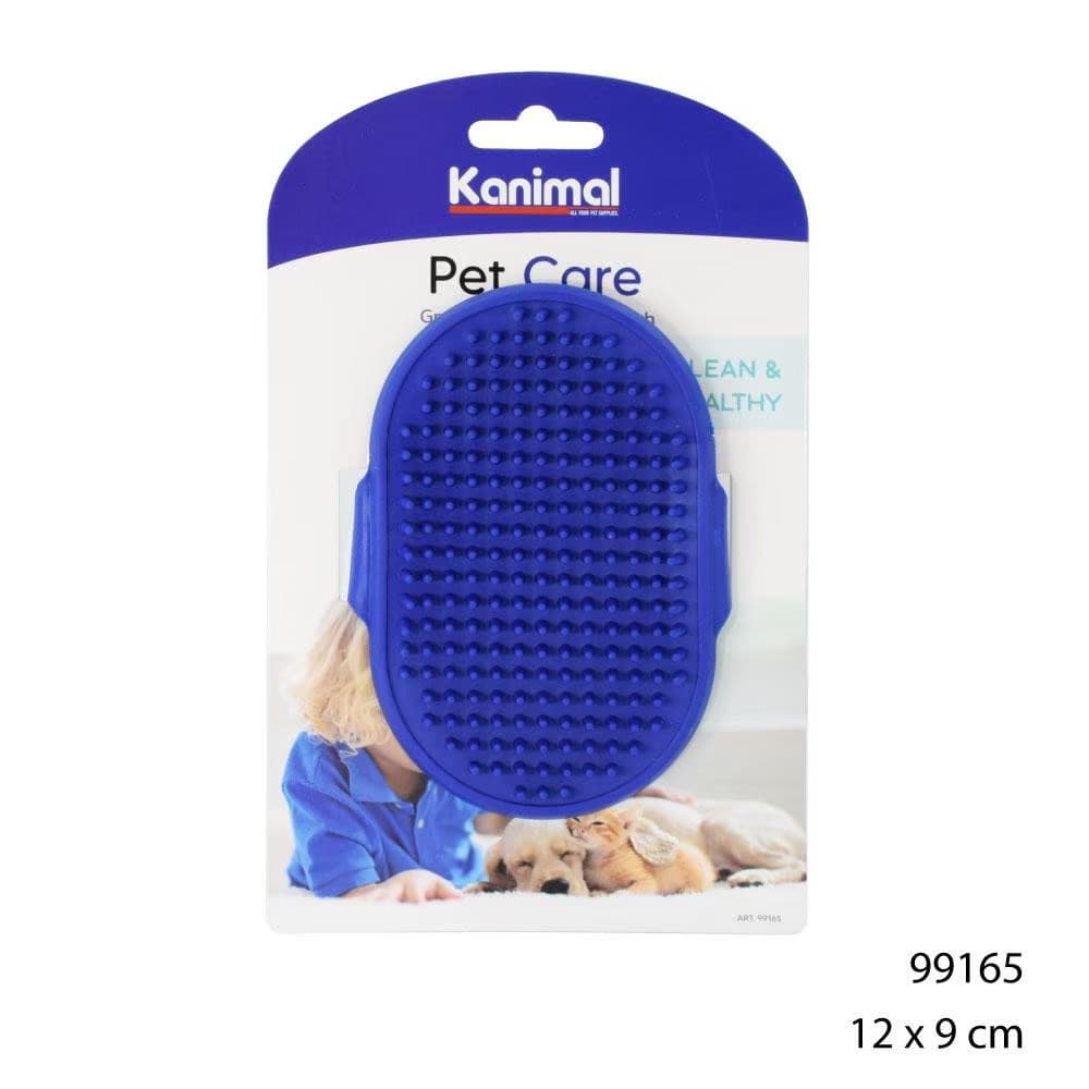 Kanimal Shower Brush แปรงอาบน้ำซิลิโคน แปรงนวดขน ใช้ผ่อนคลาย สำหรับสุนัขและแมว ขนาด 26x12 ซม. รูปที่ 4