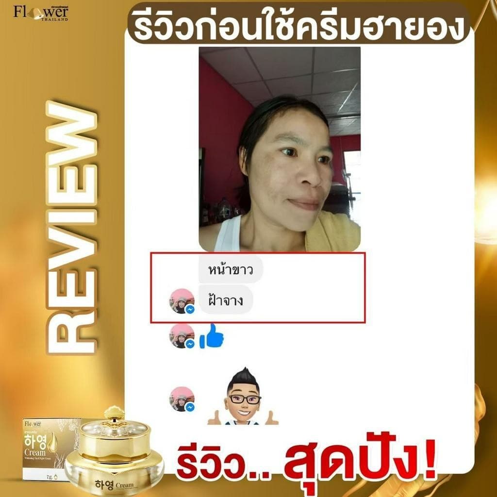 Hayeong ฮายอง ช่วยบำรุงผิว แก้ฝ้า ลดสิว หน้าคล้ำ ลดริ้วรอย หน้ากระจ่างใส ขนาด1กระปุก รูปที่ 5