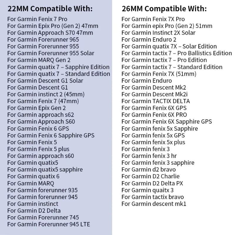 26 มม.22 มม.Quick Fit สายซิลิโคนสําหรับ Garmin Fenix 6X 6 7S 7X 7 Pro 47 51 มม.5X Epix Gen 2 forerunner 935 forerunner 945 สายนาฬิกาสร้อยข้อมือ รูปที่ 6