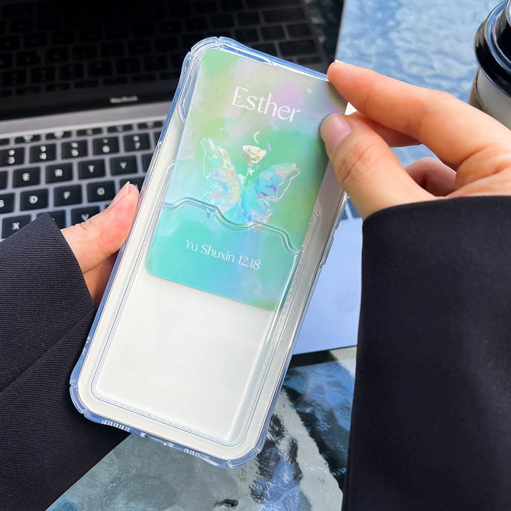 Clear ซองใส่การ์ด case for iPhone 17 16 11 13 15 12 14 Pro Max X XSMax SE XR XS 7 8 Plus เคสโทรศัพท์ซิลิโคน TPU โปร่งใส รูปที่ 5