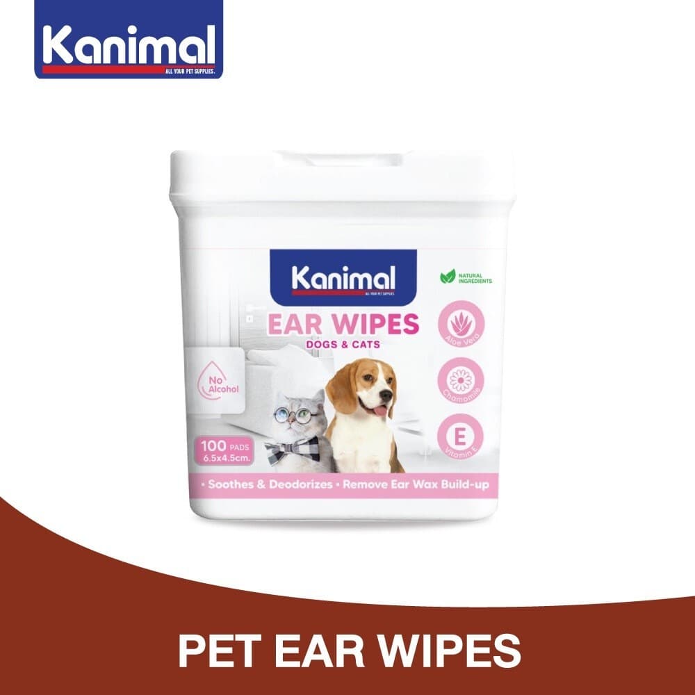 Kanimal Wipes แผ่นเปียกเช็ดทำความสะอาด ฟัน/ตา/หู สำหรับสุนัขและแมว อ่อนโยน ใช้สะดวก รูปที่ 6
