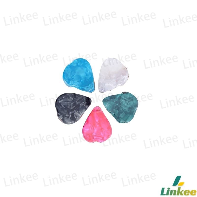 Linkee ปิ๊กกีตาร์ ขนาด 0.5mm 1mm ทรงหยดน้ำ สำหรับกีตาร์พื้นบ้าน กีตาร์คลาสสิก อูคูเลเล่ Guitar Picks รูปที่ 9