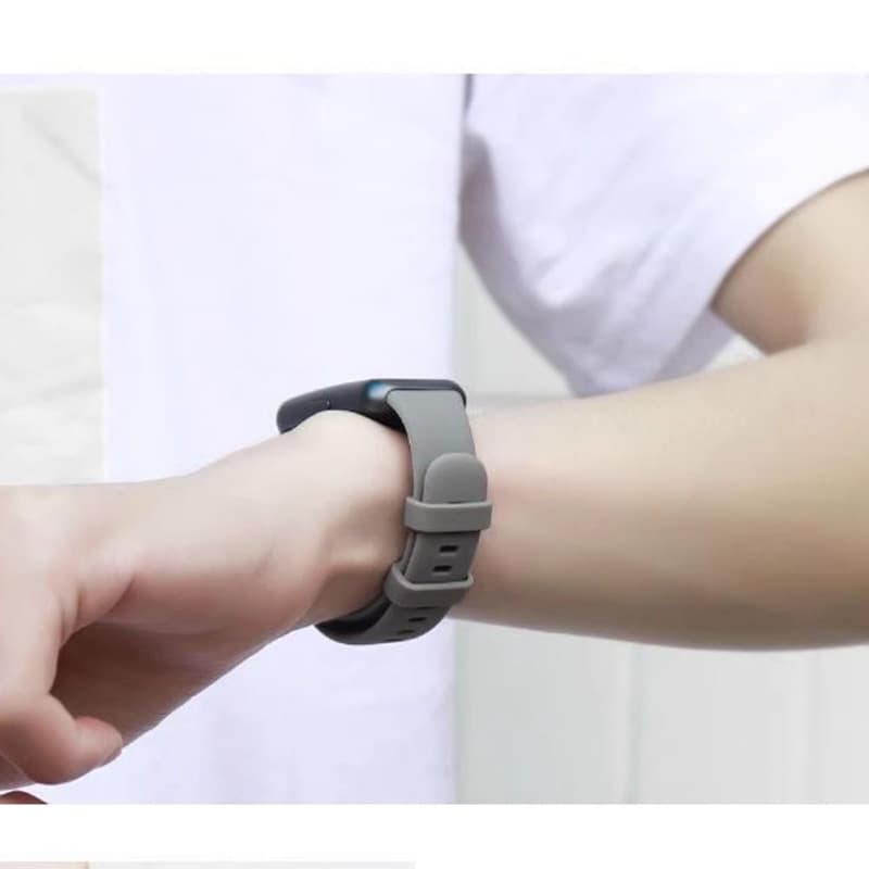 สายรัด for Huawei Band 10 / Huawei Band 9 8 ซิลิโคนกีฬาเปลี่ยนสายรัดยาง for Smartwatch Huawei Band 10 9 8 NFC รูปที่ 3
