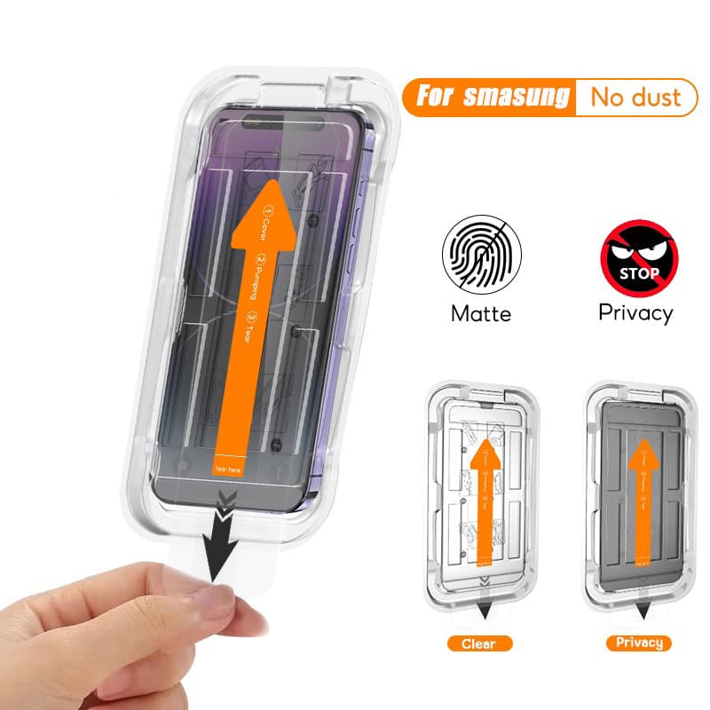 ฟิล์มกันมองทะลุ สำหรับ Samsung A56 A55 A07 A17 A57 A06 A16 A15 A35 A12 A54 A23 A24 A25 A05 A13 A14 A22 S25 Ultra S24 FE รูปที่ 1