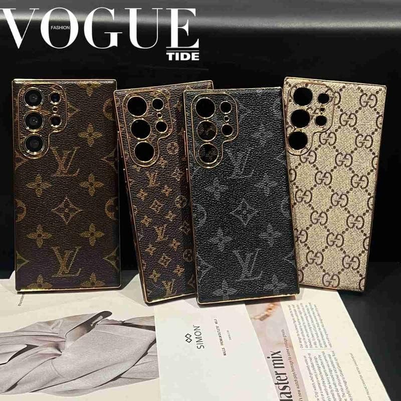 Fine PU หนังชุบกล้องฝาครอบป้องกันสําหรับ Samsung Galaxy S22 S23 S24 S25 Plus Ultra Mate 50 60 40 Pro Pura 70 Pro Ultra หรูหราฝาครอบโทรศัพท์ รูปที่ 9
