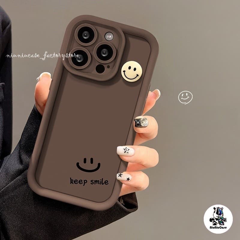 ส่งจากไทย ตุ๊กตายิ้ม เคสโทรศัพท์มือถือ For iPhone 11 12 13 14 15 Pro Max XR X XS Max 6 7 8 Plus SE Soft Silicone เคส รูปที่ 7