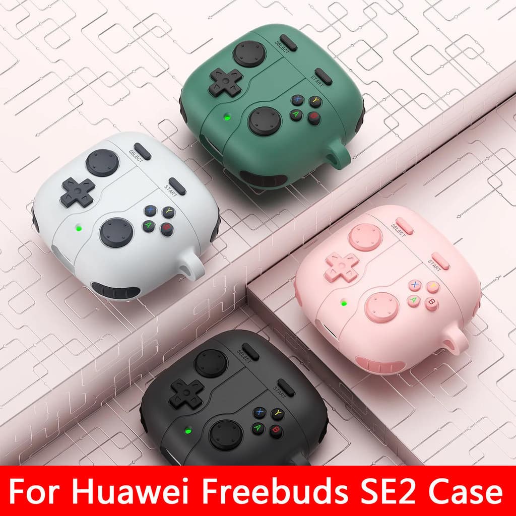 กรณีสําหรับ Huawei FreeBuds SE 2 Capa 3D เกมคอนโซลออกแบบหรูหราซิลิโคนเหลว รูปที่ 1