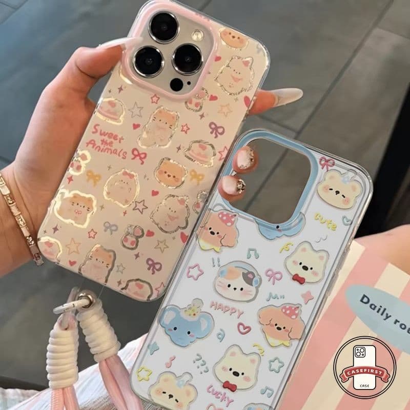 การ์ตูนลูกแมวลูกแมวน่ารักโบว์โบว์กราฟิติ เคส Redmi 15 14 C 13C 9A 12C 10C 13 12 10A 9C 10 Note 14 12 9 11s 10 13 Pro รูปที่ 8