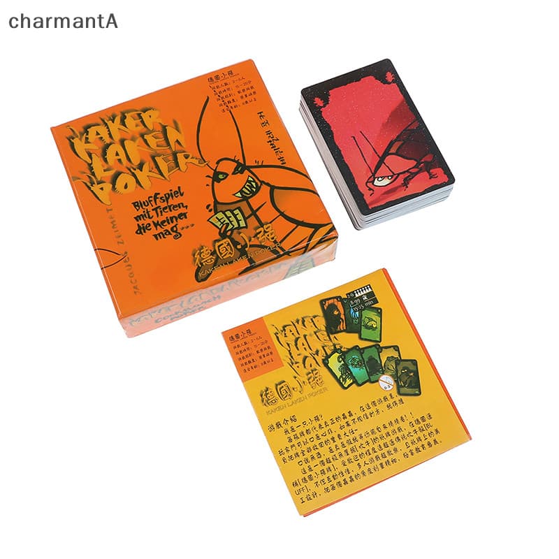 Charmanta การ ์ ดตลกเกมกระดาน Kakerlaken Family Party แมลงสาบเกมในร ่ ม VN รูปที่ 1