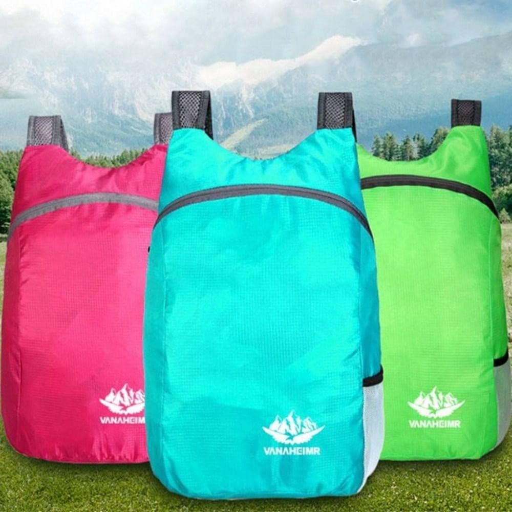 Tonfashion กระเป๋าเป้สะพายหลังน้ําหนักเบา Packable 8 สีพับได้ Ultralight ผู้ชายผู้หญิง Daypacks รูปที่ 4
